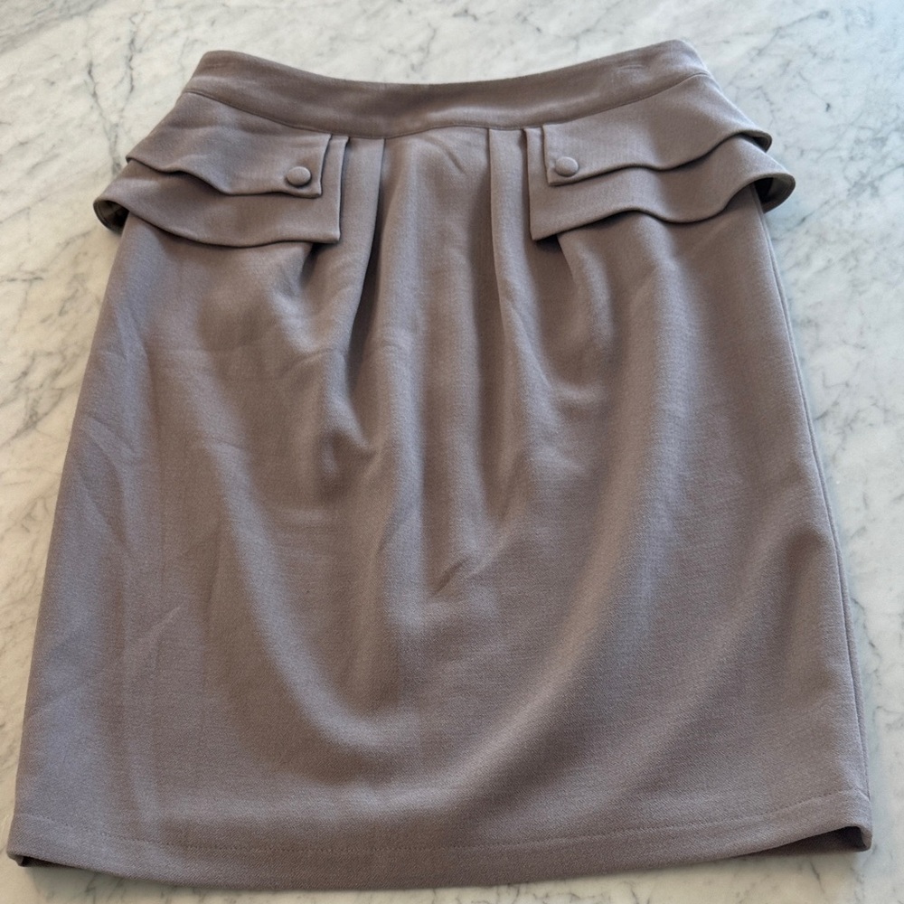 Darling Gray Midi Skirt